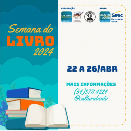 Semana do Livro ocorre de 22 a 26 de abril📖 @ Biblioteca Pública Castro Alves